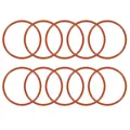 Produktbild: 10pcs Silikon O-Ring 45mmx40,2mmx2,4mm VMQ Dichtring Dichtungsring Dichtung rot