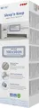 Produktbild: Reer Bettgitter Sleep'n Keep 45101 | Rausfallschutz Kinderbett 100 cm | extra hoch 50 cm | faltbar | blaugrau