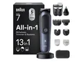 Produktbild: Braun Multifunktionstrimmer All-in-One Series 7 AIO7565, 13-in-1, Blau