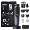 Produktbild: Braun Multigroom All-in-One Series 7, 13-in-1 Trimmer-Set, AIO7565, Blau