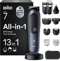 Produktbild: Braun Multigroom Series 7 AIO7565 13-in-1 Trimmer Bart Haare Körper Blau NEU OVP