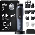 Produktbild: Braun Multigroom All-in-One Series 7 (AIO7565) – 13-in-1 Trimmer-Set - Neu & OVP