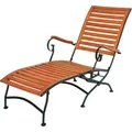 Produktbild: Garden Pleasure Sonnenliege Wien braun Stahl
