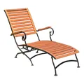 Produktbild: Gartenliege Deckchair Wien mit Armlehnen - FSC Eukalyptus