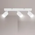 Produktbild: Ketom Deckenstrahler LED Weiß, Deckenstrahler 3 Flammig, LED Deckenleuchte Schwenkbar, GU10 Deckenlampe Spot, Deckenlampe 3 Flammig Modern, Strahler Deckenspot für Küche, Wohnzimmer, Schlafzimmer