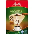 Produktbild: Melitta Gourmet intense Kaffeefilter Filtertüten 1x4 braun 80 Stück