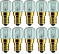 Produktbild: 10x Backofen Lampe Herd PHILIPS Licht E14 15 Watt T22 Birne 300° Glühlampe Oven