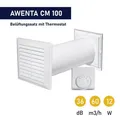 Produktbild: Awenta COSY CM100 Lüfter Lüftungsgitter wand ventilator 4in1 + Thermostat  NEU