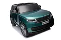 Produktbild: Kinderfahrzeug - Elektro Auto Land Rover Range Rover 2 Sitzer - 12V14AH, 4 Motoren- 2,4Ghz, Bluetooth, Ledersitz+Eva+Lackiert (Grün)