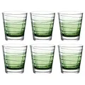 Produktbild: LEONARDO HOME 026840 Trinkglas VARIO STRUTTURA 6er-Set 250 ml grün, Glas