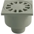 Produktbild: Marley - Hof-ablauf Dn 50 Abgang Senkrecht, Rost 10 X 10 Cm Siphons & Abläufe