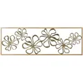 Produktbild: Beliani Wanddekoration, Gold, Metall, Stadtarchitektur, Rechteckig, 90x31x0.5 cm, Bilder und Zubehör, Wandbilder, Dekopaneele
