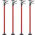 Produktbild: 4 Baustützen 115 bis 290 cm Deckenstütze Montagestütze rot B-Ware