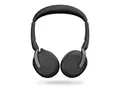 Produktbild: Jabra Evolve2 65 Flex Duo, Headset schwarz, Stereo, UC, USB-C, Link380c