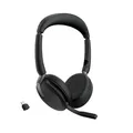 Produktbild: Jabra Evolve2 65 Flex - Wireless Stereo Headset with Bluetooth, Noise-cancelling