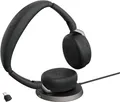 Produktbild: Jabra Evolve2 65 Flex USB-C Kabellose Ohraufliegende Kopfhörer- Schwarz