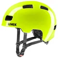 Produktbild: uvex hlmt 4 - Leichter Fahrradhelm für Kinder - individuelle Größenanpassung - waschbare Innenausstattung - neon Yellow - 51-55 cm
