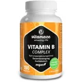 Produktbild: VITAMIN B COMPLEX hochdosiert vegan Tabletten 180 St PZN 12741428