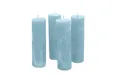 Produktbild: Mirabeau Stumpenkerze Kerze 4er Set Muriel blau (4er Set, 4er Set), none