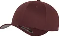 Produktbild: Flexfit | 6277 6 Panel Flexfit Wooly Combed Kappe maroon XS/S