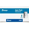 Produktbild: Kopp - paris – Profi-Pack: 5x Abdeckrahmen 2-fach, Farbe:silber - 402520010