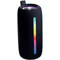 Produktbild: Denver BTL360B Bluetooth Lautsprecher wit RGB Licht 2/3 Std Spielzeit pro Ladung