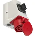 Produktbild: PCE CEE-Anbaukupplung Schalter, 5-polig, 16 A, 400 V, IP44