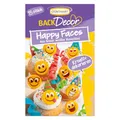 Produktbild: Günthart BackDecor | 15 Happy Faces | aus weißer Schokolade | Tortenaufleger | fröhliche Gesichter | unterschiedliche Motive