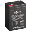 Produktbild: Goobay 16070 GO6-4 Blei-Akku Blei-Batterie 6V 4,0Ah Faston (4,8 mm)