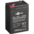 Produktbild: 20x Blei-Akku 6V 4Ah L70xB47xH101/107 mm Anschluß T1/187 (4,8mm) GO6-4 goobay