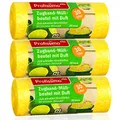 Produktbild: Müllbeutel mit frischem Zitrusduft - 30 Liter (60 Stück) - 3er Pack (3 x 20 Stück) - Ideal für Büro, Haushalt und Bad