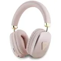 Produktbild: CG MOBILE Guess Bluetooth 5.3 On-Ear-Kopfhörer mit metallischem Dreieck-Logo (Pink)