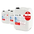 Produktbild: Höfer Chemie 4 x 12,5 kg Pool Flüssigchlor BAYZID - mit 13 bis 15% Aktivchlorgehalt zur Poolpflege und Wasserdesinfektion - Made in Germany