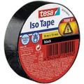 Produktbild: tesa 10x Elektro Isolierband, hitzebeständiges Klebeband zum Isolieren, Reparieren & Bündeln, Zehnerpack (15 mm) (56192-00500-22)