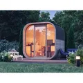 Produktbild: Fjordholz Fass-Sauna Modell Luxe-4 Premium