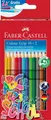 Produktbild: FABER CASTELL 201585 Buntstift Colour GRIP - 12er Promotionset - 10 Buntstifte u