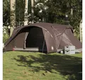 Produktbild: vidaXL Angelzelt, Kuppel-Familienzelt 6 Personen Braun Wasserdicht