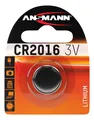 Produktbild: ANSMANN 5020082 Lithium Knopfzelle CR2016 3,0 Volt 1er-Blister