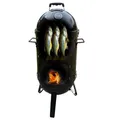 Produktbild: Jürgen Westerholt GmbH Smoker Räuchertonne Grilltonne Räucherofen Grill-Ofen, Grillofen mit Thermometer