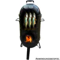 Produktbild: Grillofen & Räucherofen Grilltonne Grill mit Thermometer Räuchertonne Smoker