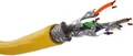 Produktbild: Goobay GHMT-es CAT 8.1 Verlegekabel, S/FTP (PiMF), Gelb (61127)