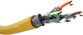 Produktbild: 50 Meter GHMT-zertifiziertes CAT 8.1 Verlegekabel, 2000Mhz S/FTP (PiMF) Gelb