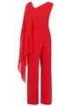 Produktbild: Adrianna Papell Damen Asymmetrical Jersey Jumpsuit Overall, Cayenne, 40