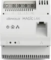 Produktbild: devolo Powerline-Adapter Magic 2 LAN DINrail | 2400 Mbit/s | Hutschienenmontage | Gigabit LAN | App-Steuerung