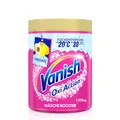 Produktbild: Vanish Oxi Action Pulver Pink – 1 x 1,125 kg – Fleckenentferner und Wäsche-Booster Pulver ohne Chlor – Für bunte Wäsche