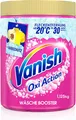 Produktbild: Vanish Oxi Action Pulver Pink Fleckenentferner Wäsche Booster Reiniger 1,125kg