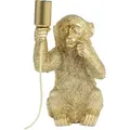 Produktbild: Tischlampe - Monkey - Gold - Kunststoff - - Light&living