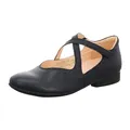 Produktbild: Think Damen GUAD2 chromfrei gegerbte nachhaltige Wechselfußbett Ballerinas, Navy 8040, 37 EU