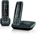 Produktbild: Gigaset Gigaset C530A Duo Festnetz-Telefon schnurlos DECT Anrufbeantworter DECT-Telefon (Mobilteile: 2)