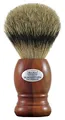 Produktbild: Hans Baier Exclusive Rasierpinsel Echt Silberspitz Dachshaar - Griff Zwetschgenholz